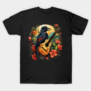 Umbrellabird Playing Guitar T-Shirt